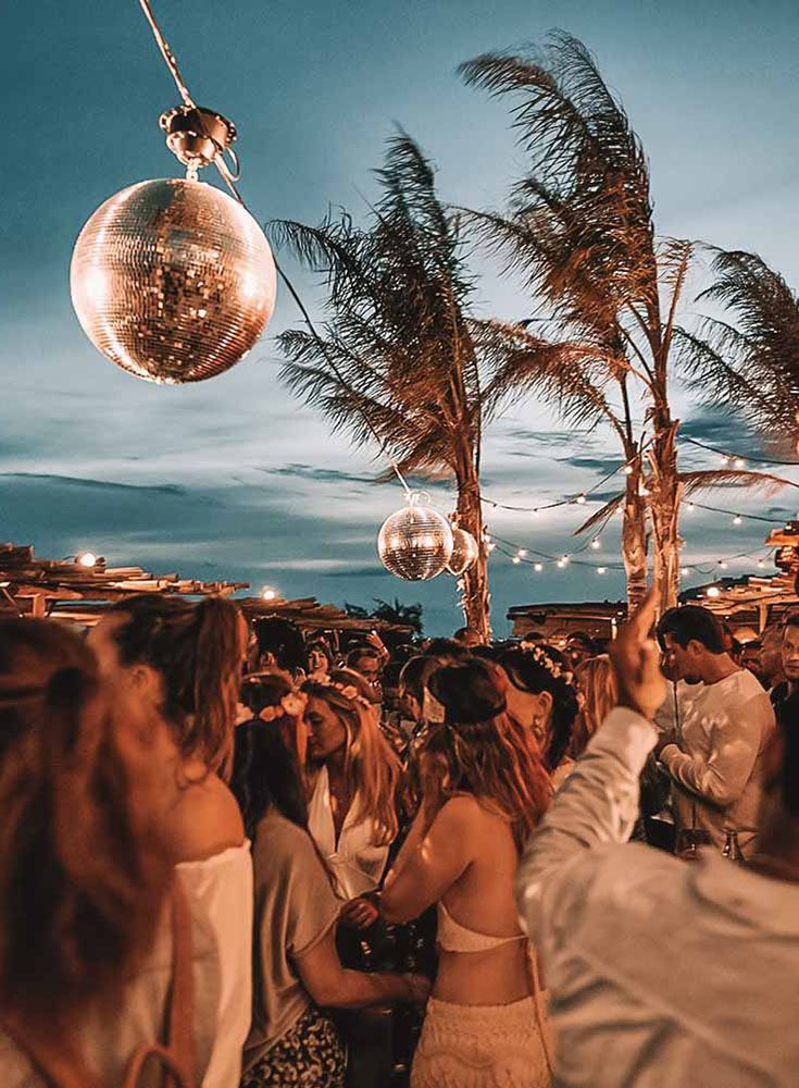 festa in spiaggia